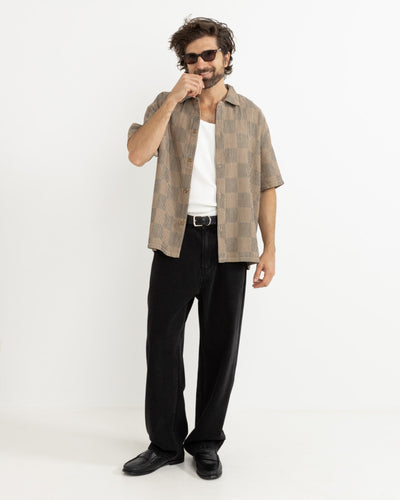 Rhythm Tanner Check Ss Shirt