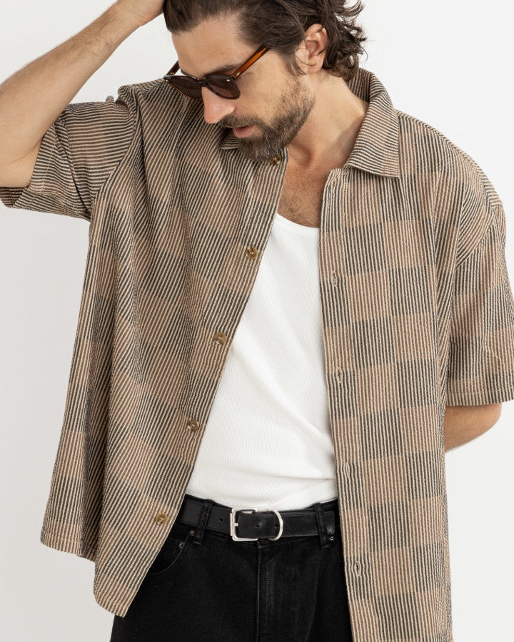 Rhythm Tanner Check Ss Shirt
