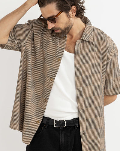 Rhythm Tanner Check Ss Shirt