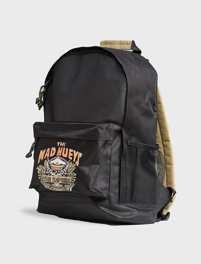 The Mad Hueys The Island Captain | Youth Back Pack - Black