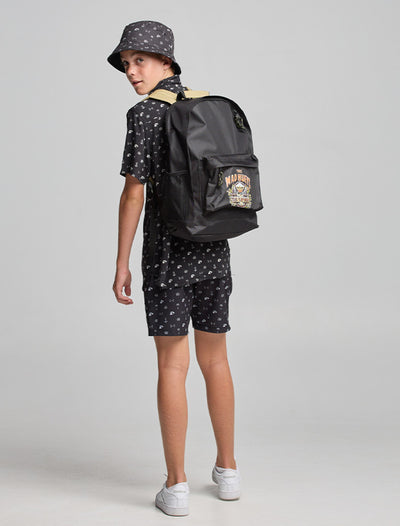 The Mad Hueys The Island Captain | Youth Back Pack - Black