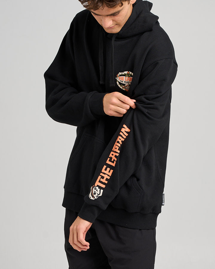 The Mad Hueys The Tiki Captain Hooded Pullover