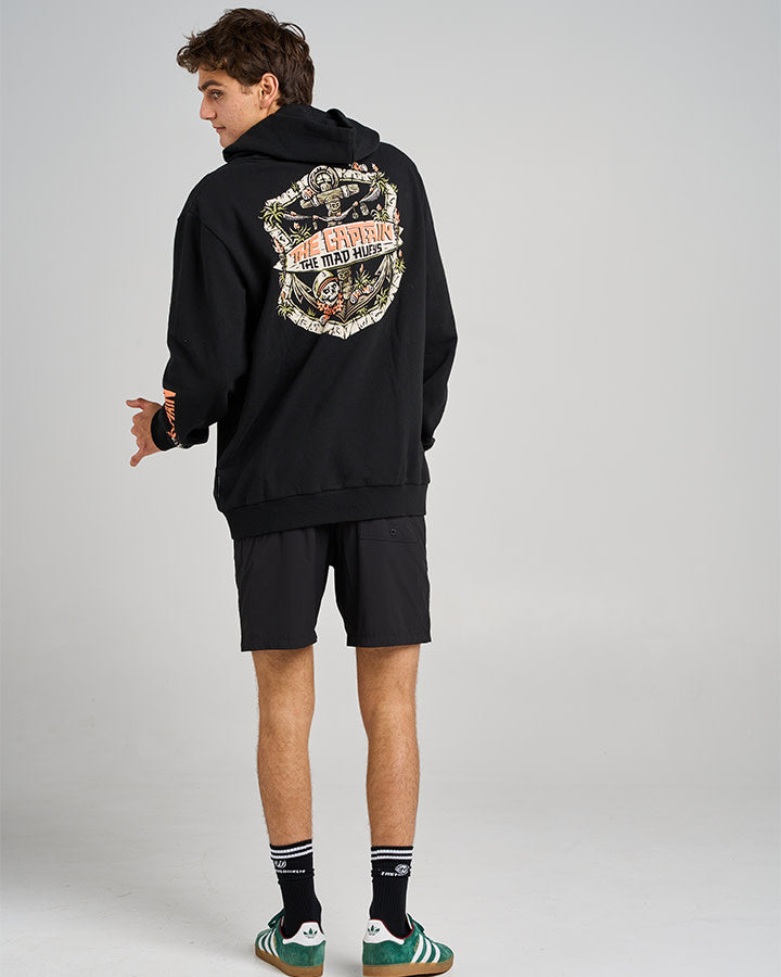 The Mad Hueys The Tiki Captain Hooded Pullover