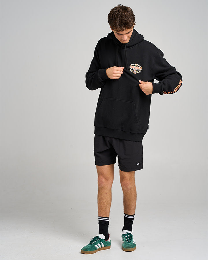 The Mad Hueys The Tiki Captain Hooded Pullover