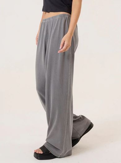 Thrills Hemp Relax Pant Grey Ash