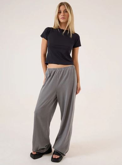 Thrills Hemp Relax Pant Grey Ash