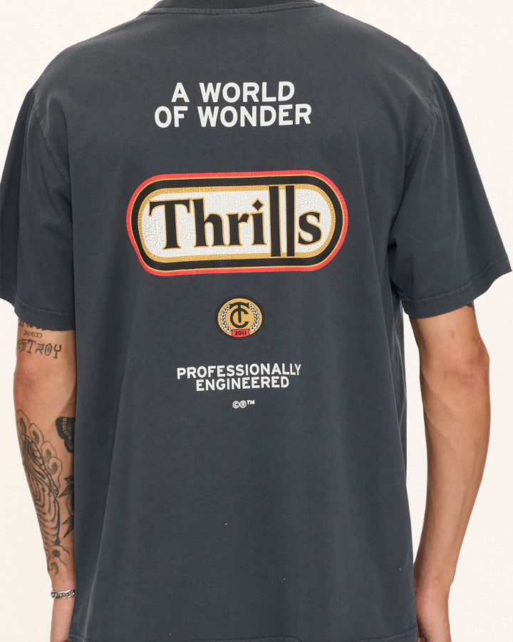 Thrills Thrills Wonder World Merch Fit Tee
