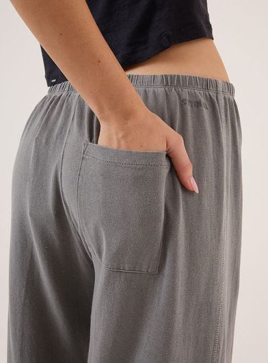 Thrills Hemp Relax Pant Grey Ash