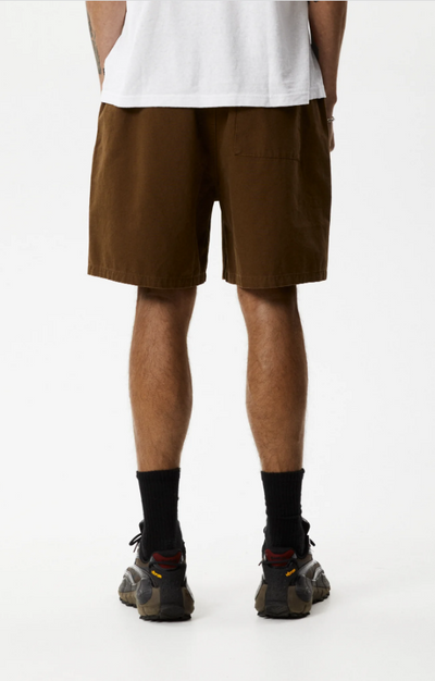 Afends Ninety Eights Recycled Baggy Elastic Shorts