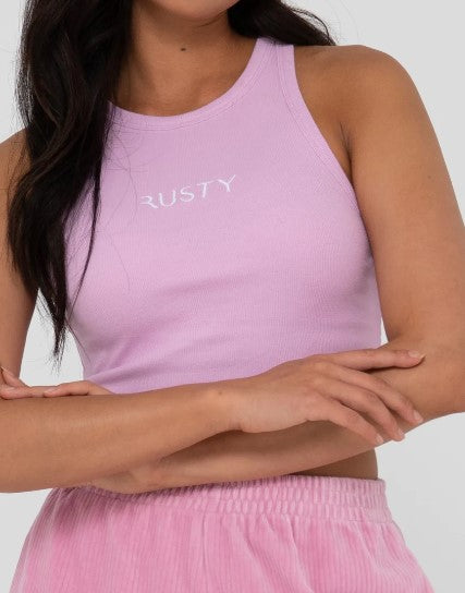 Rusty Rusty Signature Racer Tank