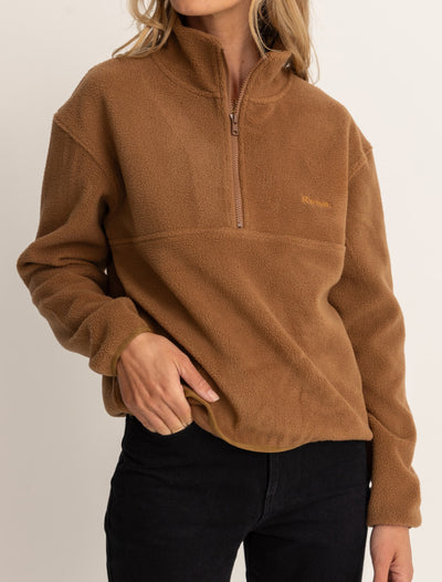Rhythm Tulua 1/4 Zip Reverse Fleece
