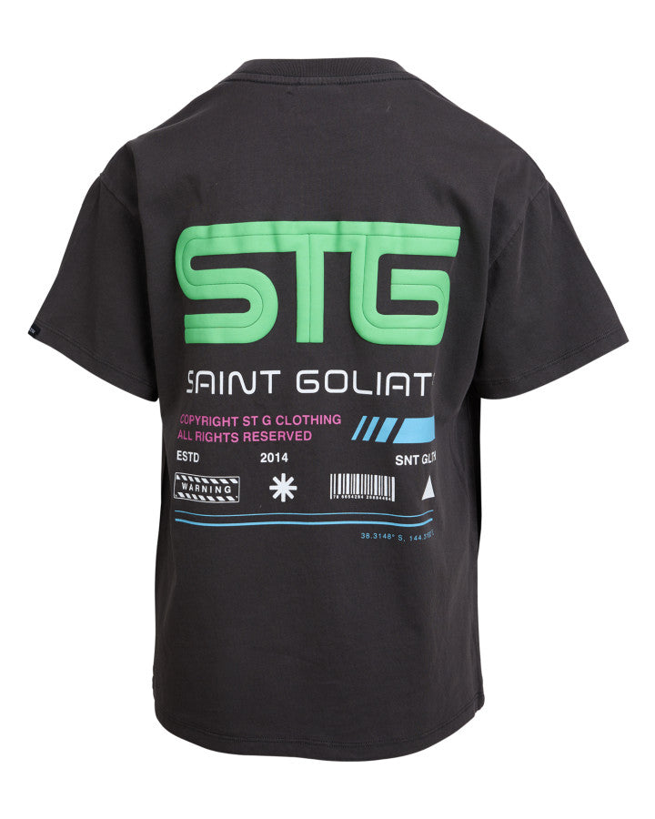 St Goliath Turntable Tee Washed Black