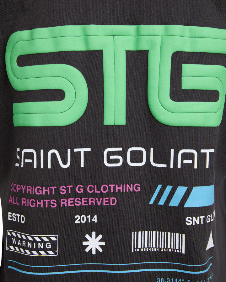 St Goliath Turntable Tee Washed Black