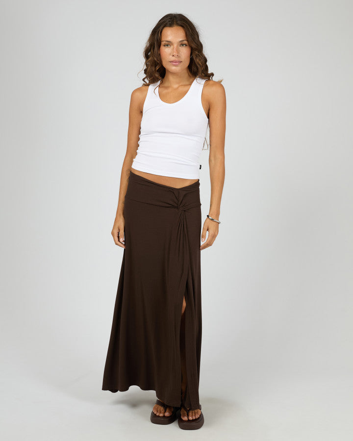 Silent Theory Twist Detail Maxi Skirt