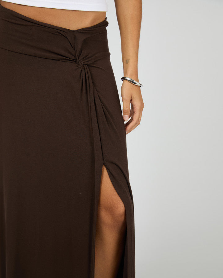 Silent Theory Twist Detail Maxi Skirt