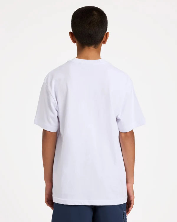Billabong Boys Spec Blast SS - White