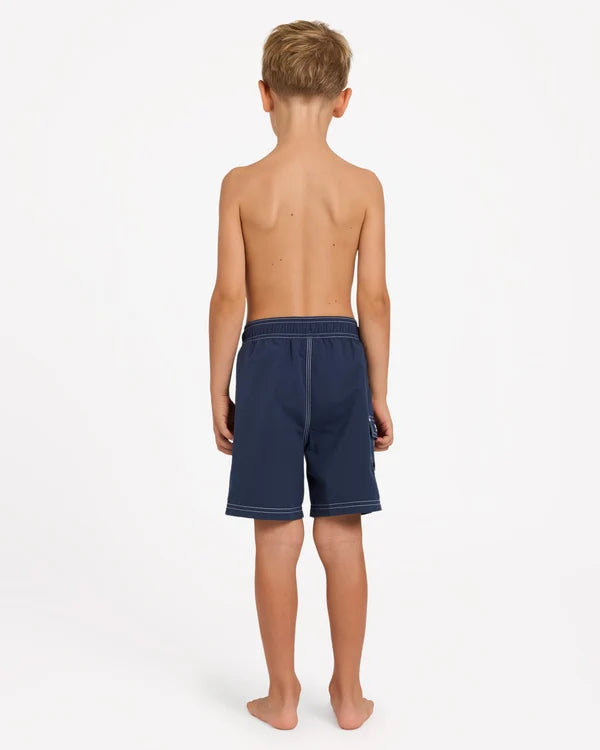 Billabong Groms Throw On - Dusty Indigo