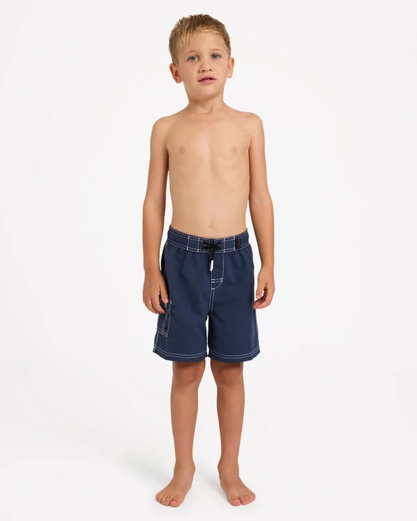 Billabong Groms Throw On - Dusty Indigo