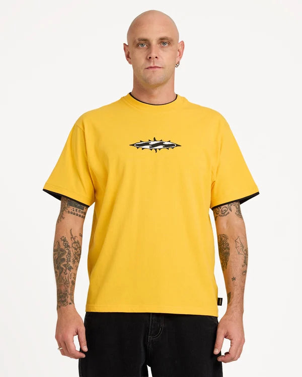 Billabong Creed Spiked Tipper - Yellow