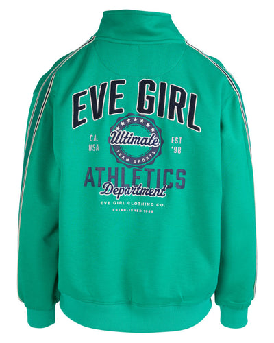 Eve Girl Ultimate 1/4 Zip Crew (Size 3-7)
