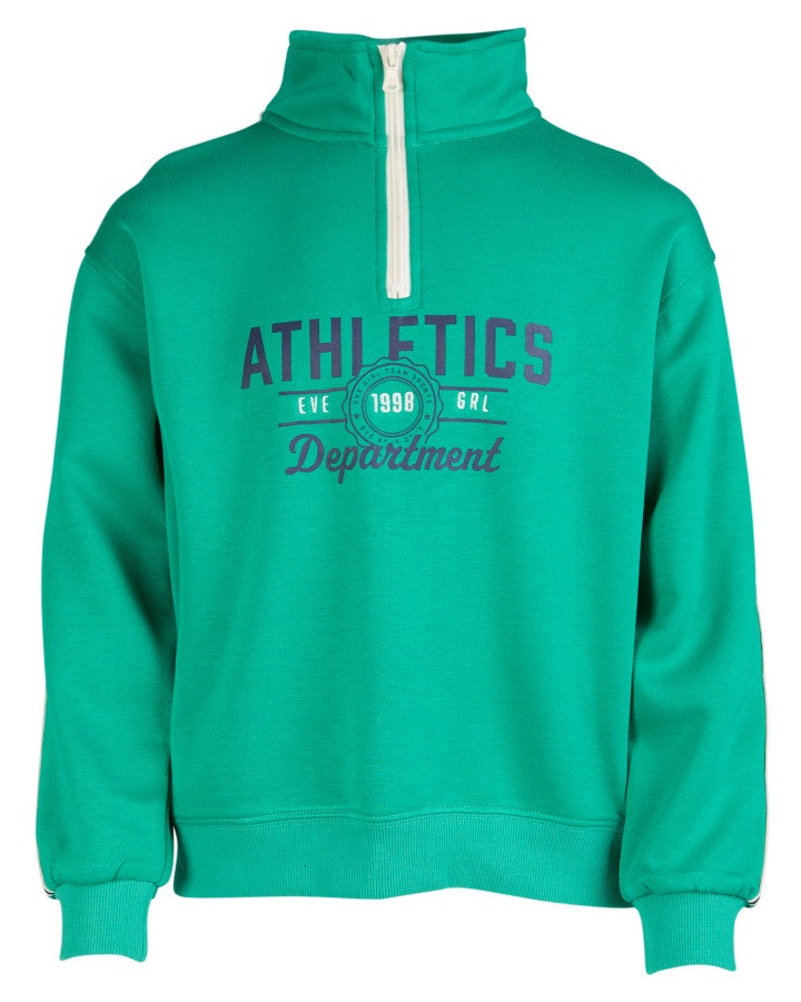 Eve Girl Ultimate1/4 Zip Crew (Size 8-16)