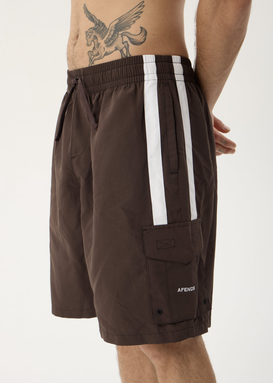Afends House Related - Cargo Short 21" - Coffee