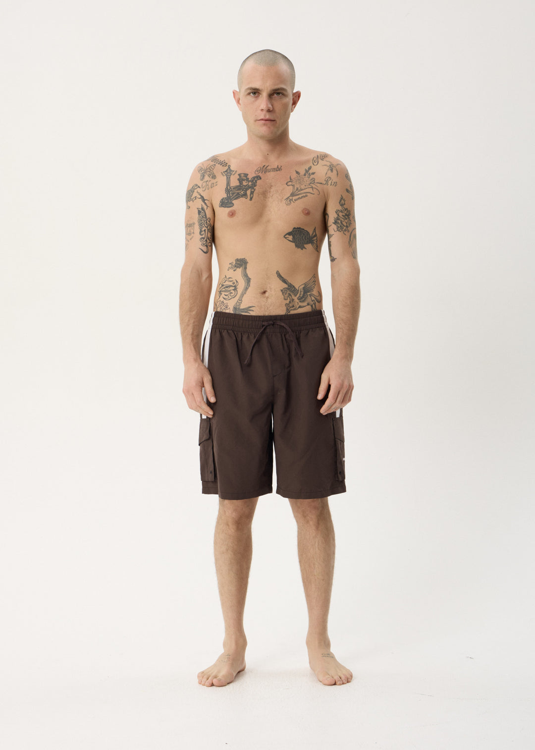 Afends House Related - Cargo Short 21" - Coffee