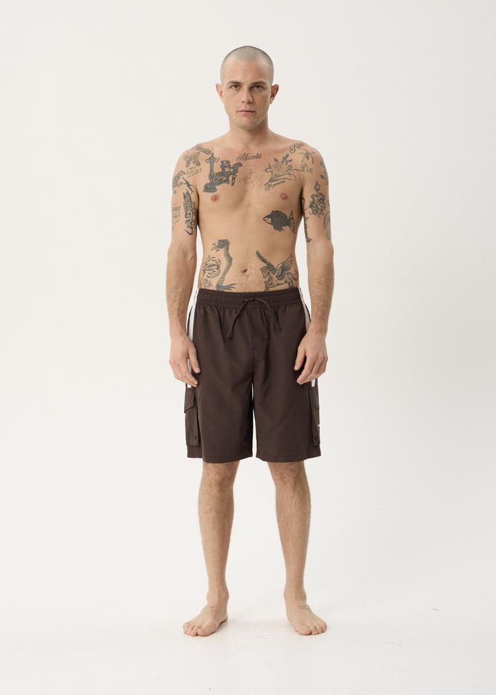 Afends House Related - Cargo Short 21" - Coffee