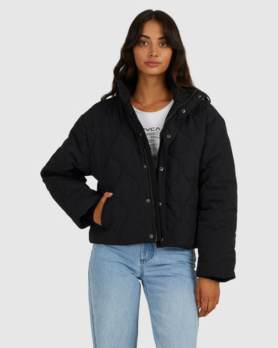 RVCA Eezeh Quilted Puffer