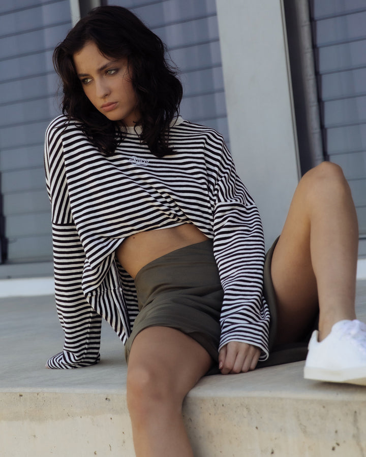 RVCA Ivy Stripes Ls