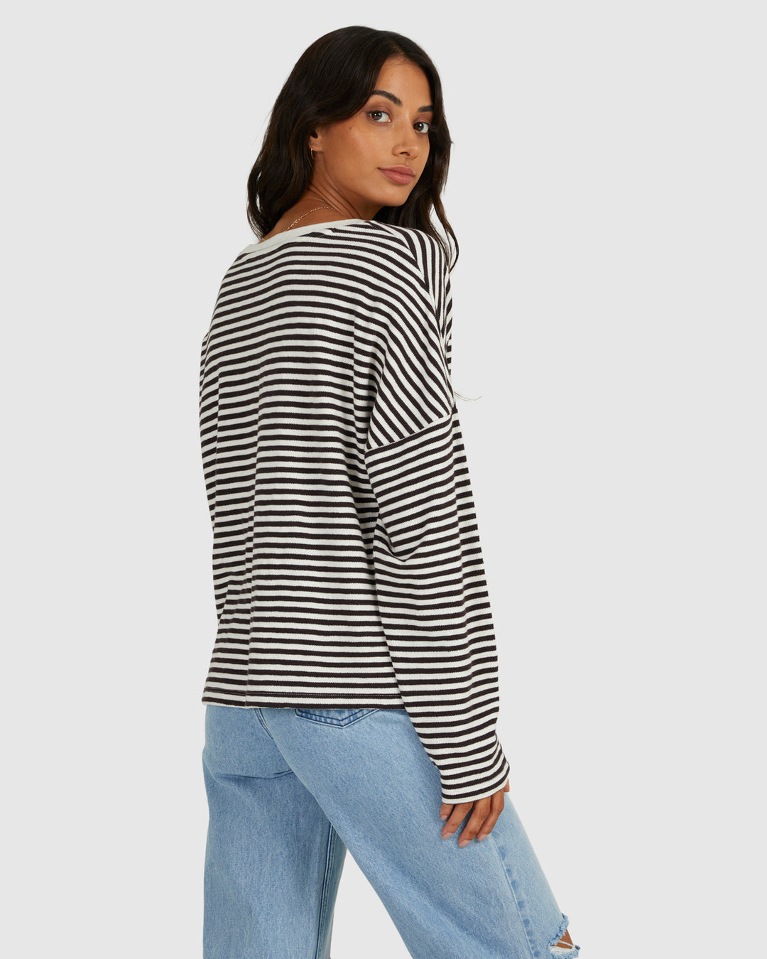 RVCA Ivy Stripes Ls