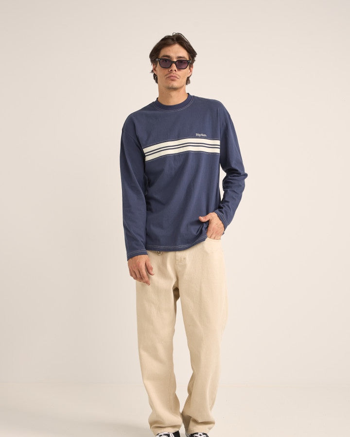 Rhythm Vintage Panel LS T-Shirt