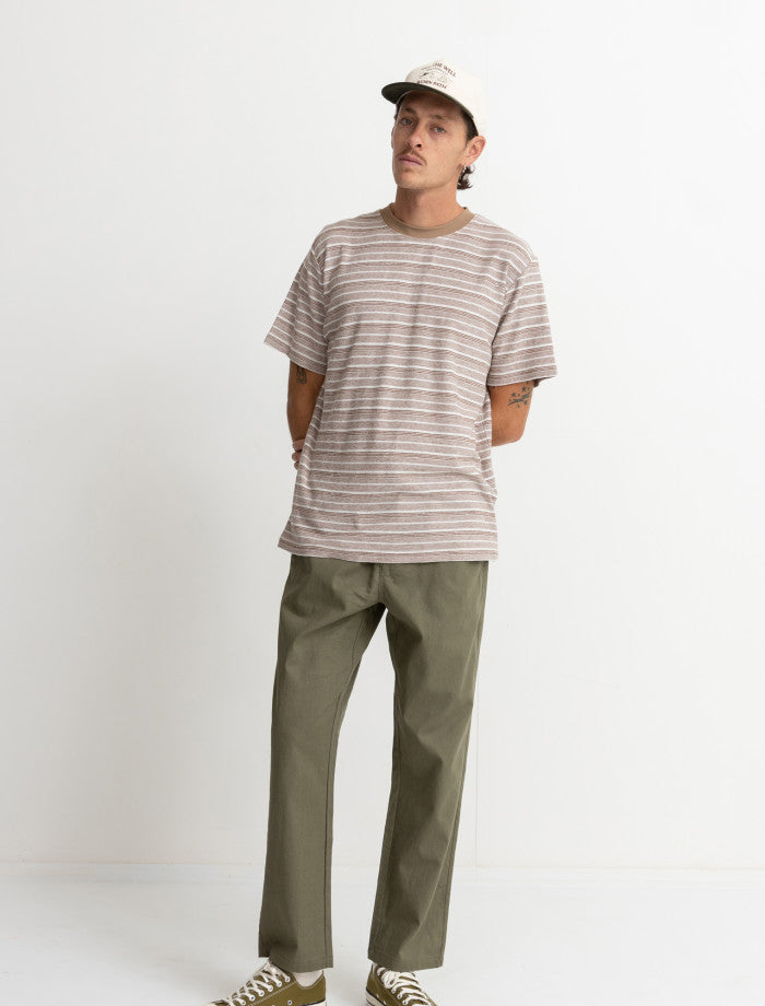 Rhythm Vintage  Stripe SS T-Shirt