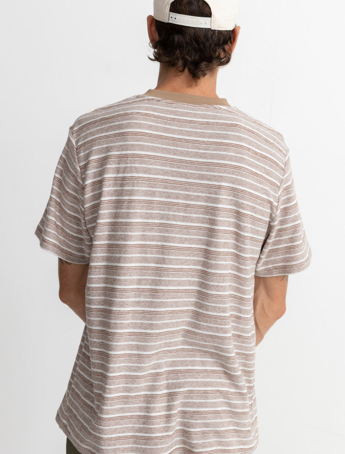 Rhythm Vintage  Stripe SS T-Shirt