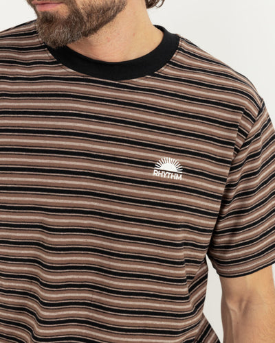 Rhythm Vintage Stripe Ss T-Shirt