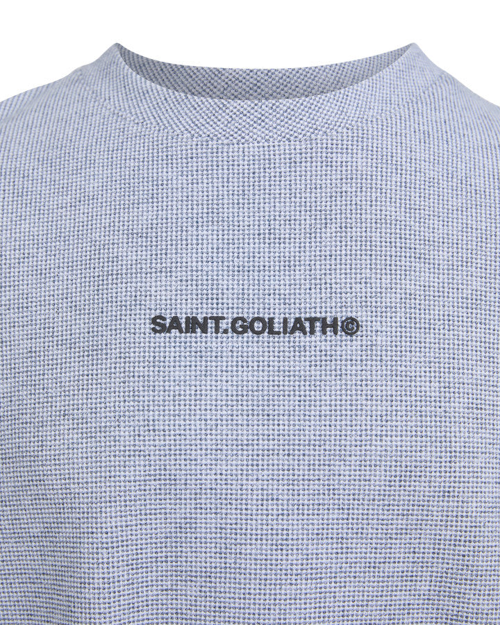 St Goliath Waffle Tee Black