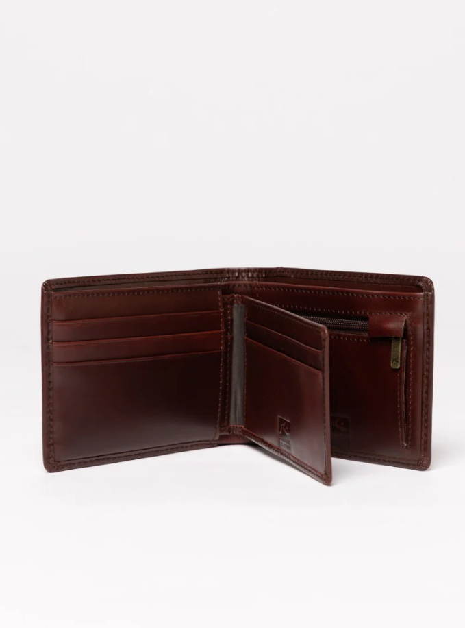 Rusty High River 2 Leather Wallet