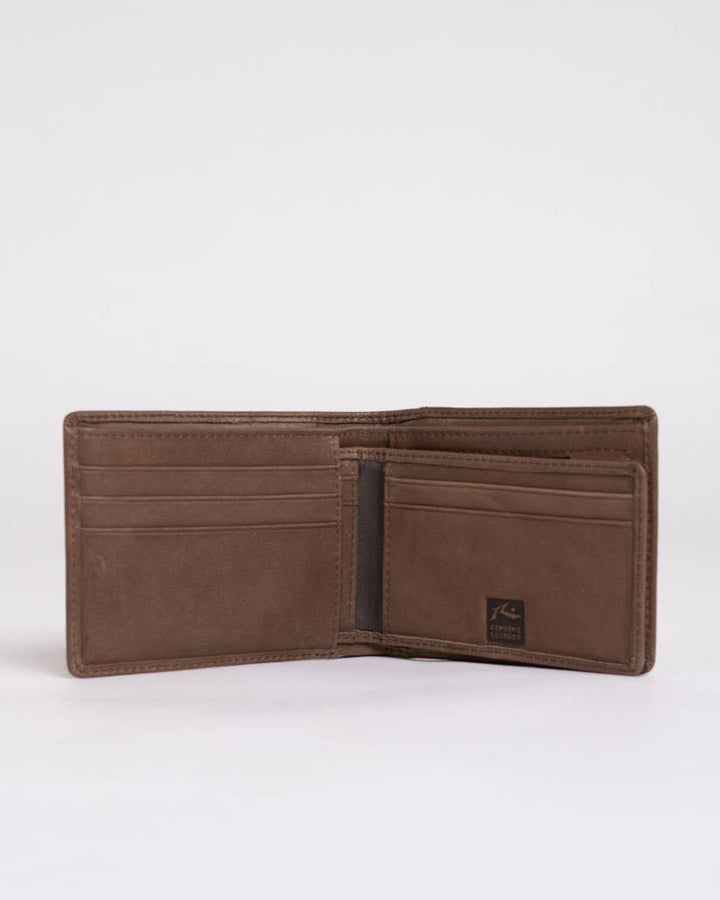 Rusty High River 2 Leather Wallet.