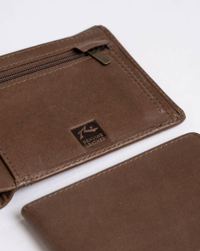 Rusty High River 2 Leather Wallet.