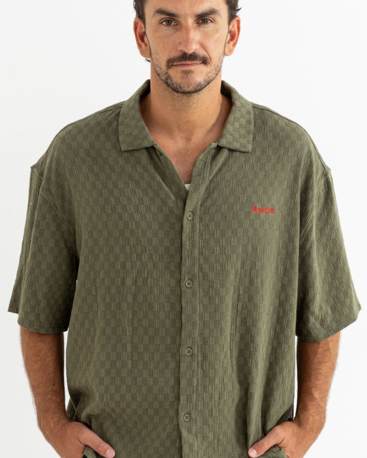 Rhythm Wash Check Relaxed SS Shirt