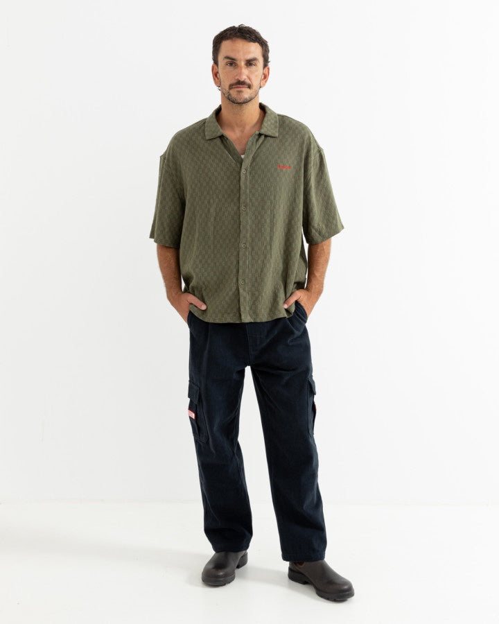 Rhythm Wash Check Relaxed SS Shirt