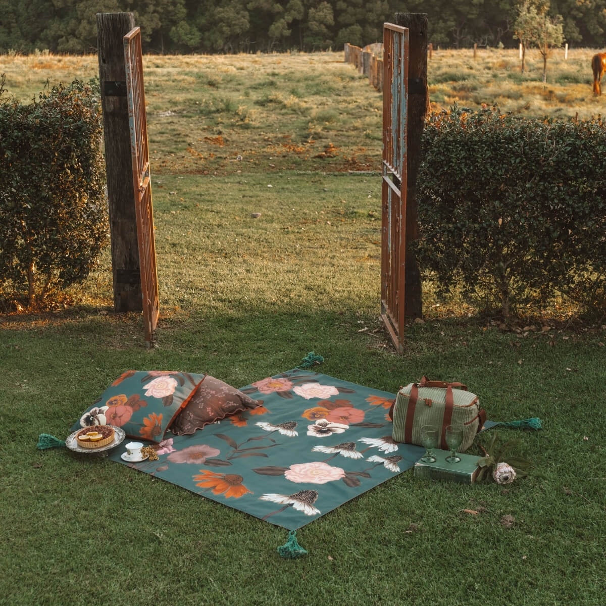 Wandering Folk Glades Picnic Rug