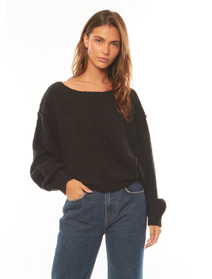 Amuse Society Wildcard Ls Sweater-Dlv