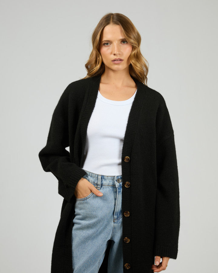Silent Theory Willow Knit Longline Cardigan