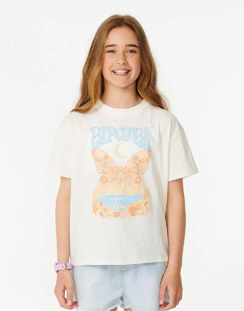Rip Curl  Butterfly Sun Tee -Girl