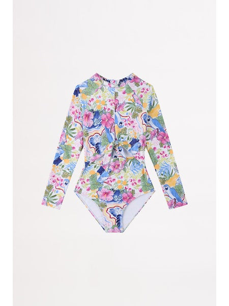 Seafolly Girls Havana Front Paddlesuit