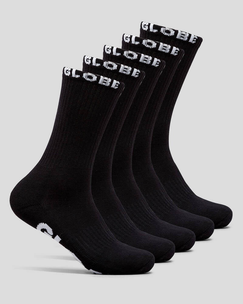 Globe Boys Blackout Sock 5PK