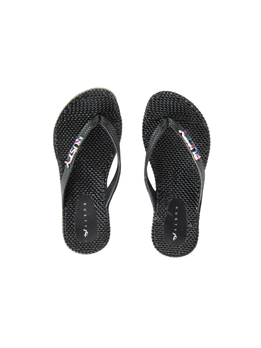 Rusty Flippin Thong Girls blk