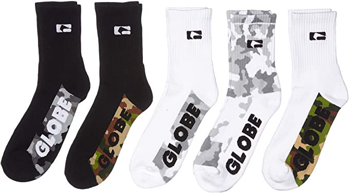 Globe Malcom Crew Sock 5 Pack