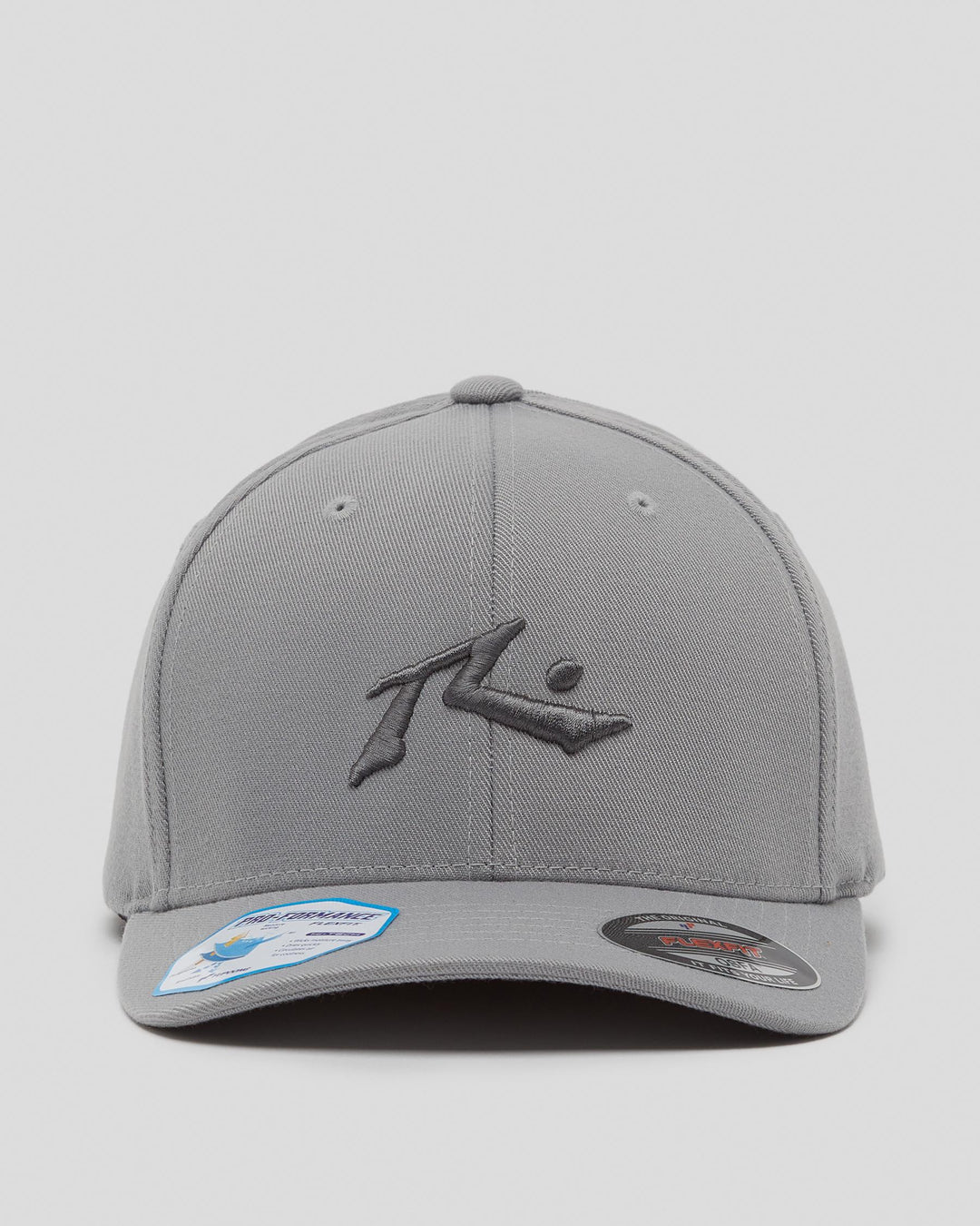 Rusty Chronic 4 Flexfit Cap Frost Grey 1